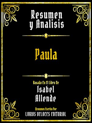 cover image of Resumen Y Analisis--Paula